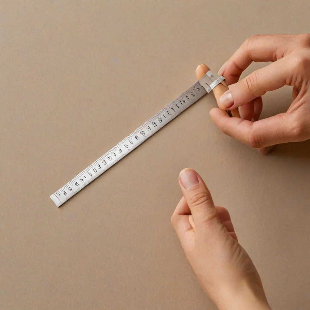 Jak zmierzyć rozmiar pierścionka w domowych warunkach?